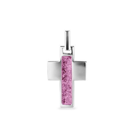 Zilveren hanger kruis groot  | sy-RL 010