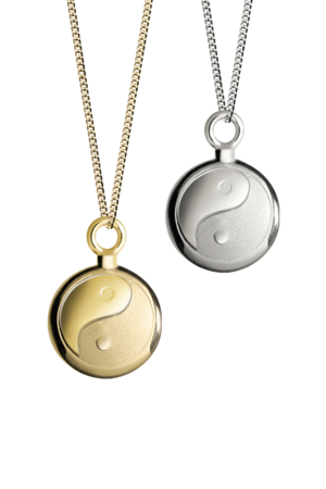 Zilveren hanger model Yin Yang | tw-218