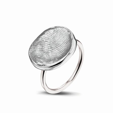 Organische ronde ring met vingerafdruk | sy-407 S