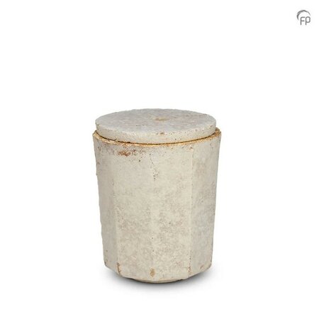 Duurzame bio-urn Mycelium champignon Eeuwige Cirkel medium | fp-BU 101 S