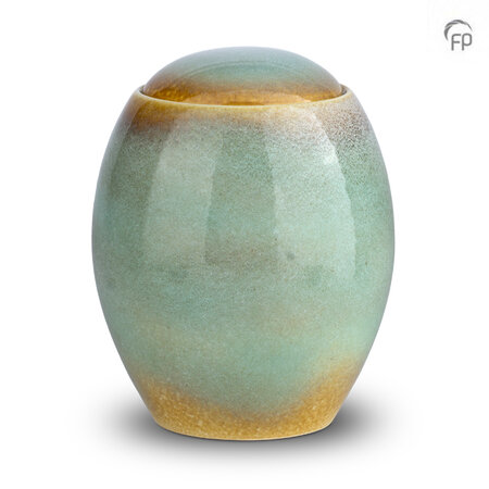 Keramische urn Crafts Turqoise | fp-KU 322