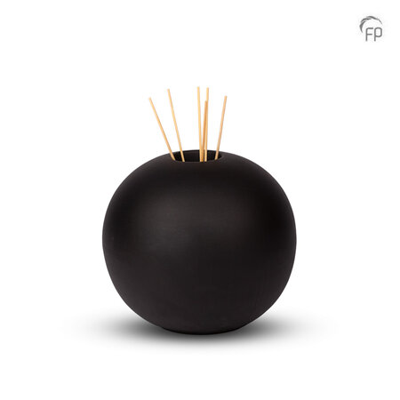 Keramische urn Essence of Life zwart medium | fp-KU 401 M