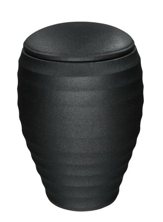Urn van keramiek model Memoto zwart | ds-CUDB-01