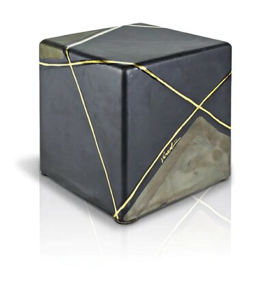 Urn van keramiek Verzolini vierkant | ds-CUBO-UIV01