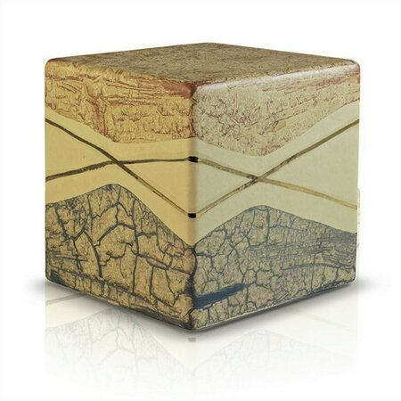 Urn van keramiek Verzolini vierkant | ds-CUBO-UIV03