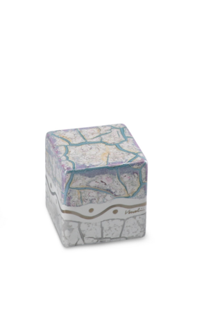 Urn van keramiek Verzolini vierkant | ds-CUBO-UIV04 mini