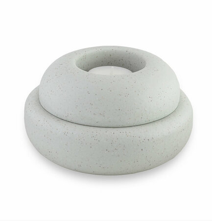 Waxinehouder van Silt  0,35L Spikkels | kp-0.35S