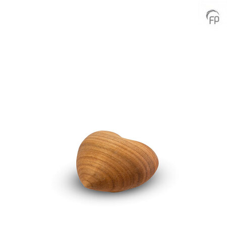 Elegante houten design urn Urna collectie hart keepsake | fp-WU 020 K