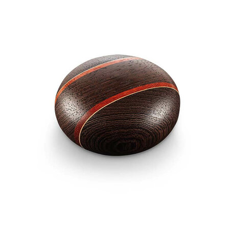 Handgemaakte houten mini urn littlewood| mk-LittleWood Earth