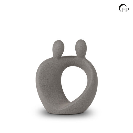 Porseleinen keepsake Family mat donkergrijs| fp-fp-PU 102 K