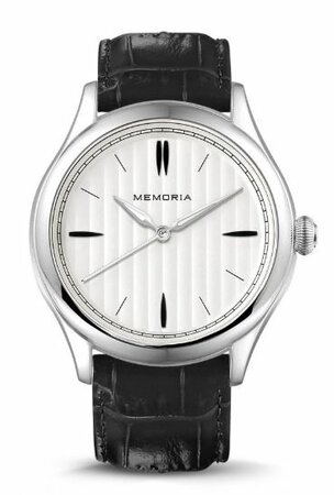 Gedenkhorloge met asruimte Memoria Lux | mw-lux snow