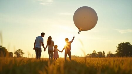 Asverstrooiing met een heliumballon