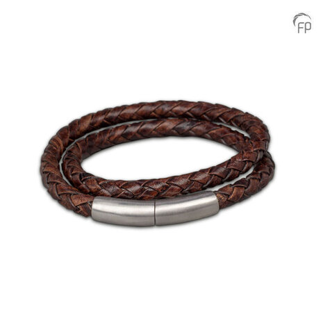 Embrace Armband Gevlochten Leder | fp-FPU 606