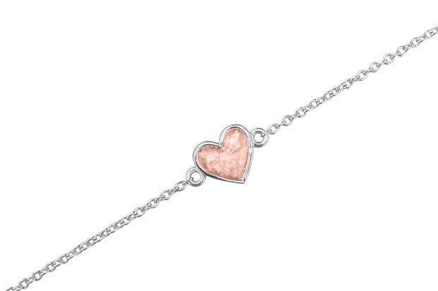 Zilveren armband hartje | sy-BL 025