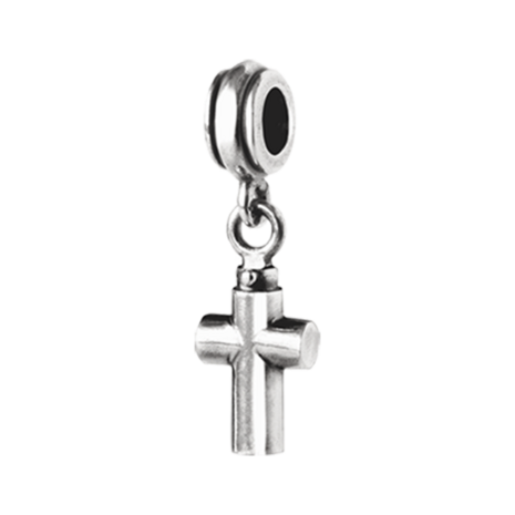 Bedel zilver met een kruisje | tw-3009