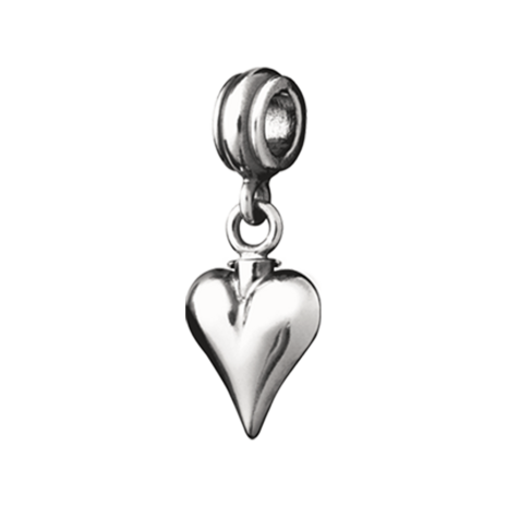 Bedel zilver met een hartje | tw-3010
