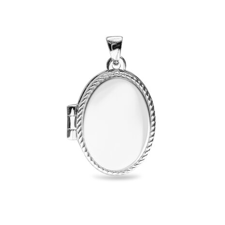 Plain Locket met twee askamers | sy-148 S