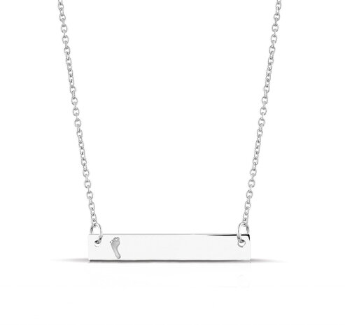 Hanger met gegraveerde afdruk breed &ldquo;bar&rdquo; | sy-417 S