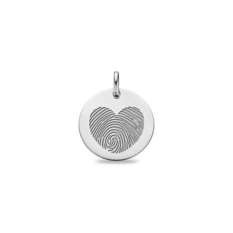Hanger met gegraveerde afdruk rond 13 mm | sy-425 S