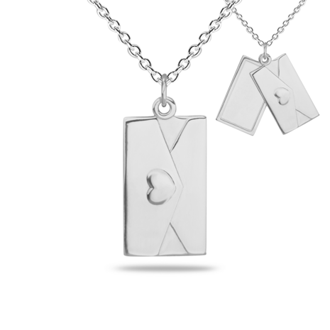 Hanger als envelop met gegraveerde afdruk | sy-474 S
