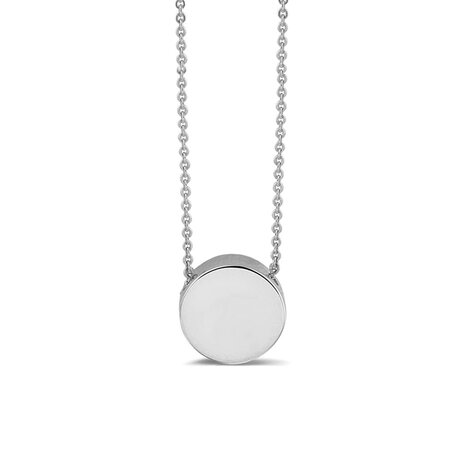Zilveren hanger rond mini | sy-704 S
