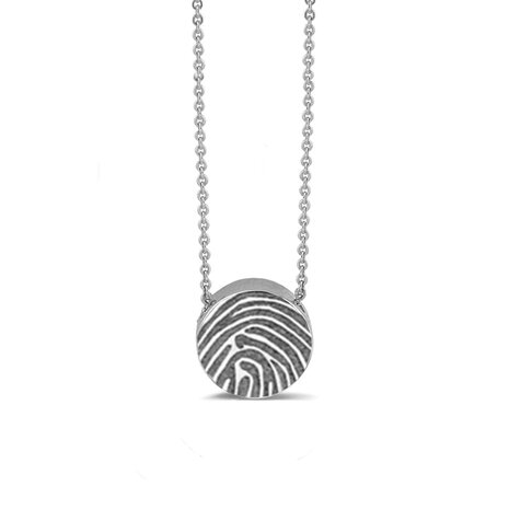 Zilveren hanger rond mini | sy-704 S