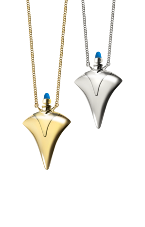 Zilveren hanger model kraagdesign met lapis lazuli | tw-111