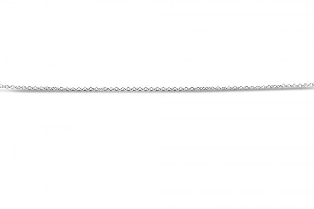 Zilveren anker collier 40+5 cm  | sy-125 S