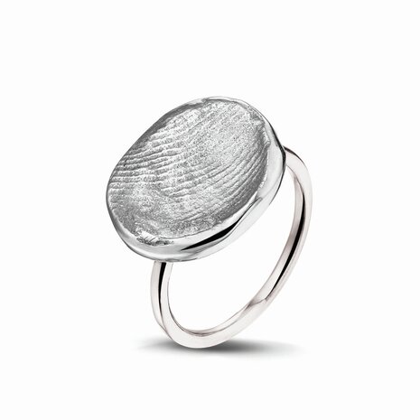 Organische ronde ring met vingerafdruk | sy-407 S