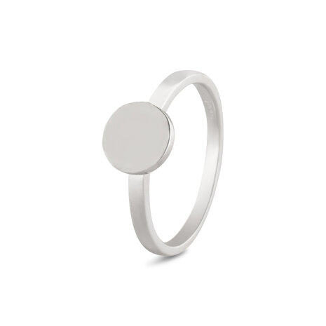 Ring met ronde schijf voor gravure | sy-456 S
