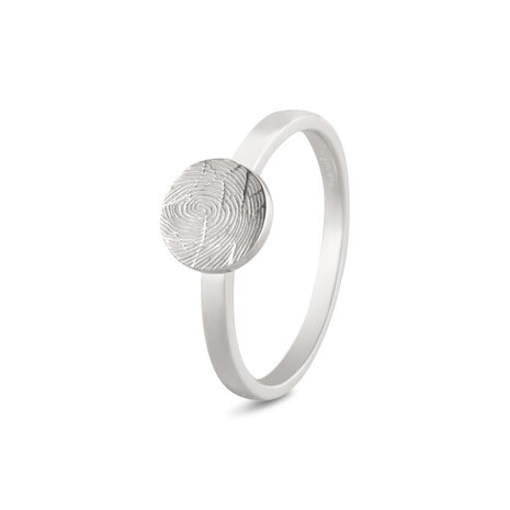 Ring met ronde schijf voor gravure | sy-456 S