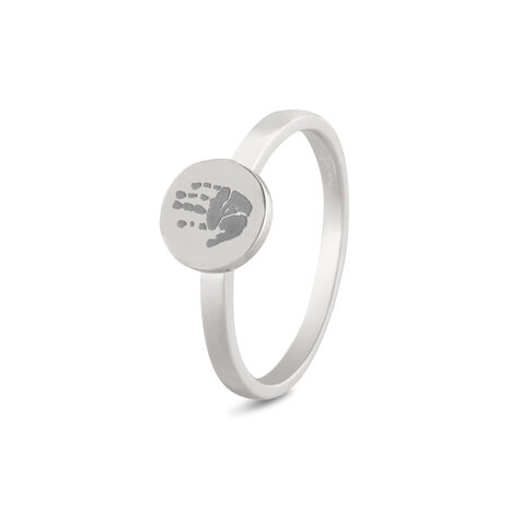 Ring met ronde schijf voor gravure | sy-456 S