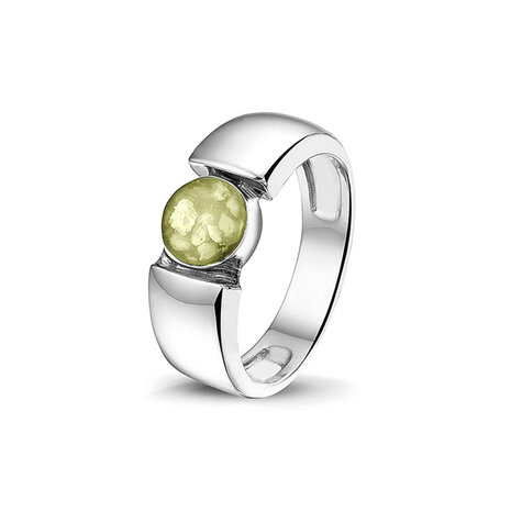 Zilveren as ring model modern | sy-RG 023