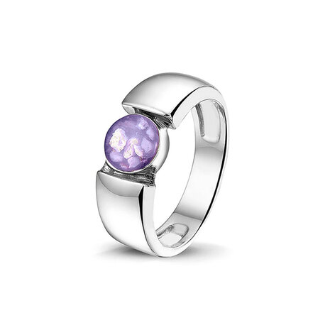 Zilveren as ring model modern | sy-RG 023