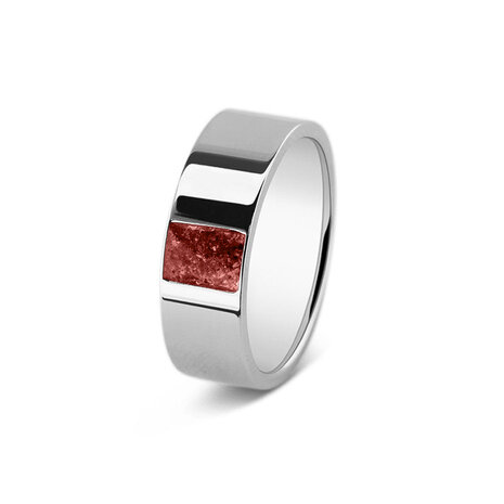 Stalen as ring 8 mm hoogglans | sy-RS 008 Steel