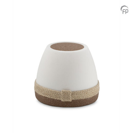 Duurzame urn Dome Nu van plantaardige materialen | fp-BU 205