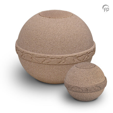 Duurzame urn Samsara van plantaardige materialen  medium | fp-BU 302 S