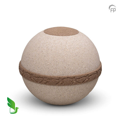 Duurzame urn Cuarzo van plantaardige materialen | fp-BU 304
