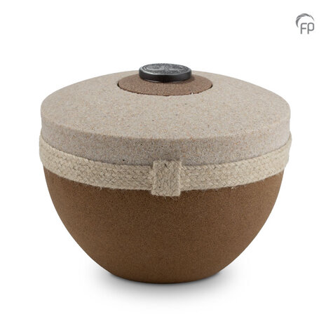 Duurzame urn Romana van plantaardige materialen | fp-BU 308