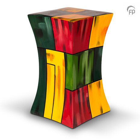 Glasfiber urn Diabolo meerdere kleuren | fp-GFU 212