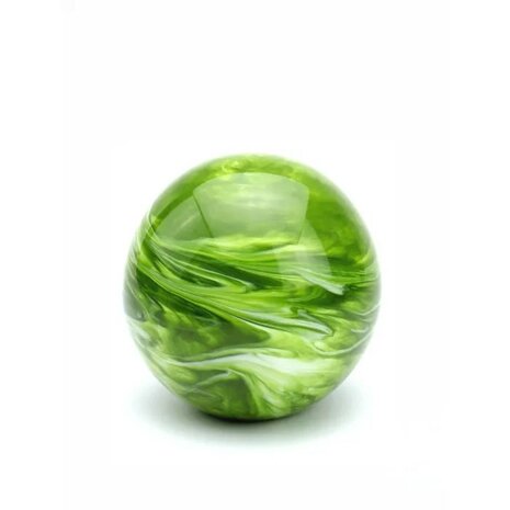 Glazen urn Elan-line marble green serie | er-E01MG-1.5