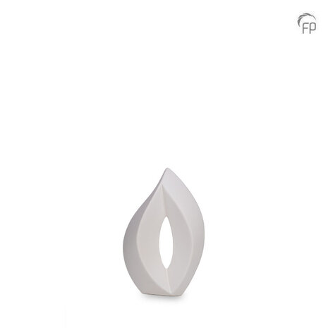 Keramische urn Mastaba mat wit Venezia small | fp-KU 061 S