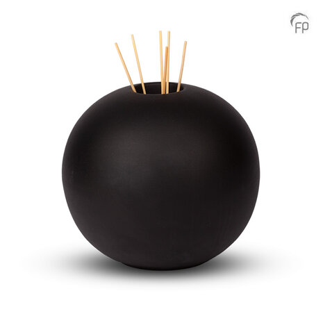 Keramische urn Essence of Life zwart | fp-KU 401