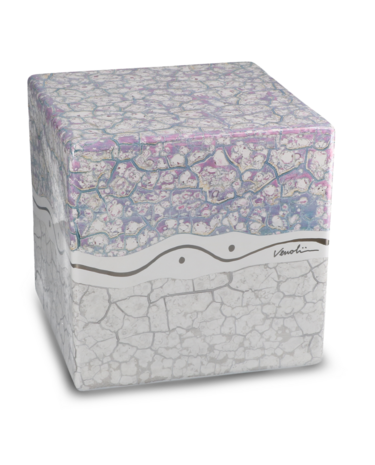 Urn van keramiek Verzolini vierkant | ds-CUBO-UIV04
