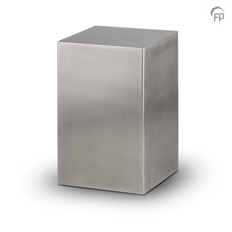 Elegante  urn van RVS duurzaam en stijlvol model Beaumont zilverkleurig | fp-RVS 552