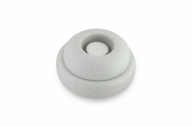 Waxinehouder van Silt  0,35L Spikkels | kp-0.35S