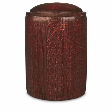 Urn van eikenhout donkerbruin 4.5 liter | wd-UH912