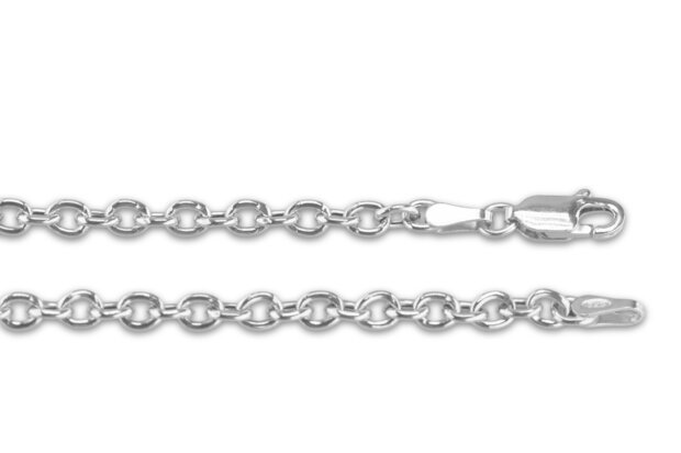 Zilveren anker collier 50 cm  | sy-118 S 50