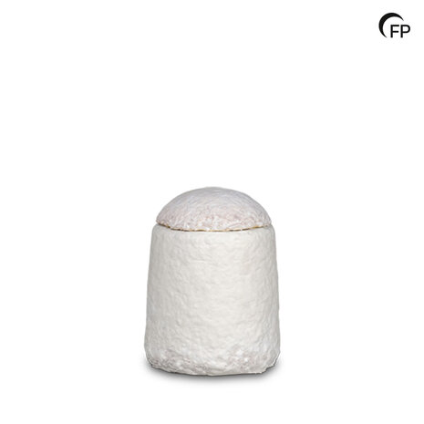 Biologische mini urn EarthRise - Calm paddenstoelen  | fp-BU 051 S