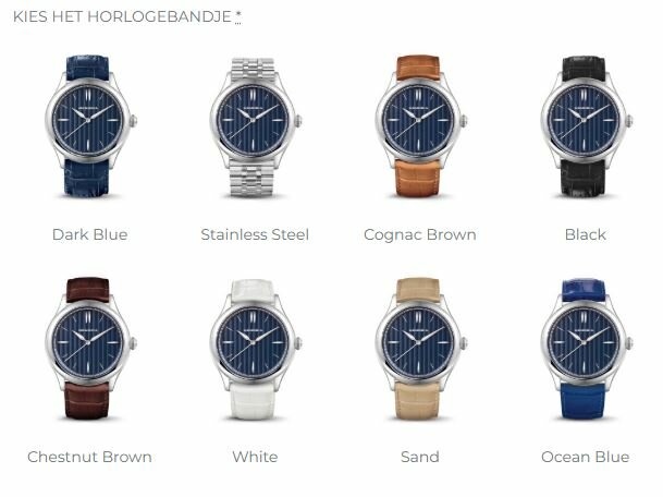 Gedenkhorloge met asruimte Memoria Lux  | mw-lux sky